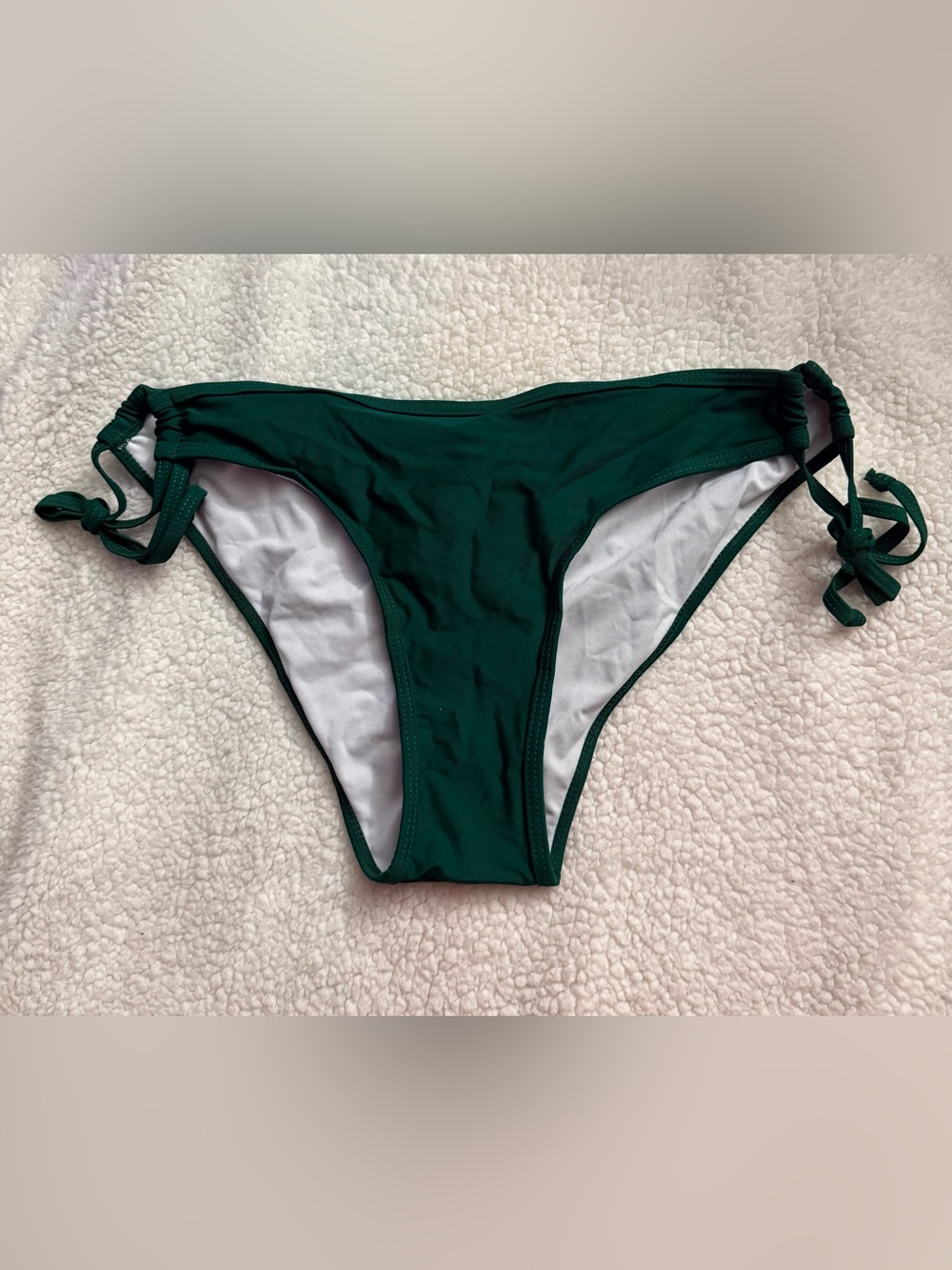 Women’s Emerald Green Side-Tie Bikini Bottom